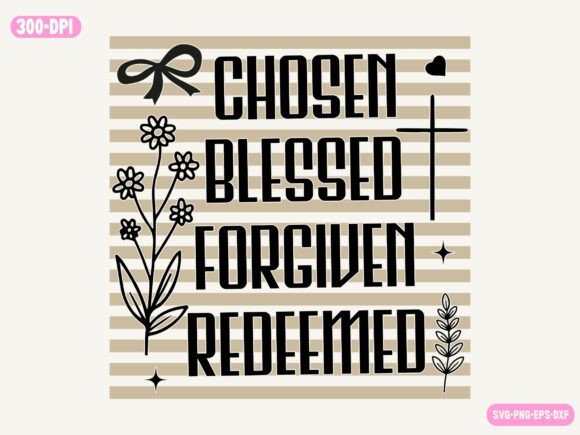 Christian Faith T-Shirt Design – SVG, PNG, EPS & More