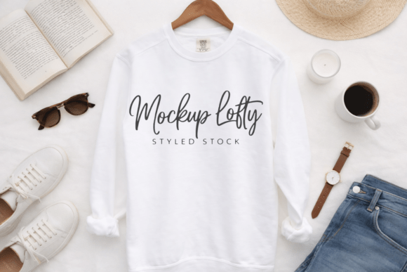 Comfort Colors 1566 White Mockup: A Versatile Tool for Designers and Creators