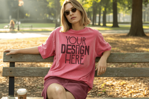Comfort Colors 1717 Heliconia T-Shirt Mo