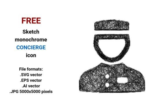 FREE Sketch Concierge Icon: A Versatile Tool for Designers and Creators