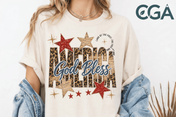 God Bless America Patriotic Leopard Png: A Trendy Fusion of Tradition and Modern Design