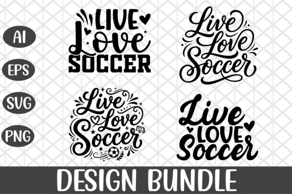 Live Love Soccer SVG Bundle: A Versatile Resource for Creative Projects
