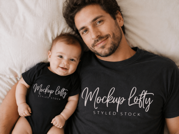 Revolutionizing T-Shirt Design with Daddy and Me CC1717 TShirt Mockup 2
