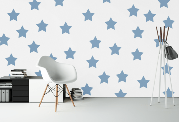 Stars on White Digital Set: A Celestial Touch for Creative Projects