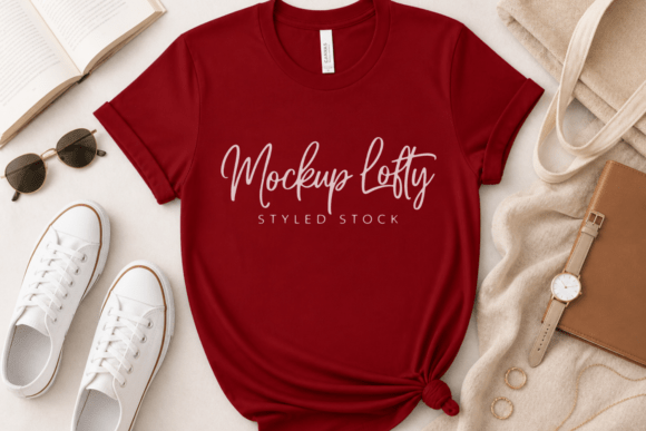 Valentine’s Day BC3001 Cardinal Mockup: A Versatile Tool for Design Presentations