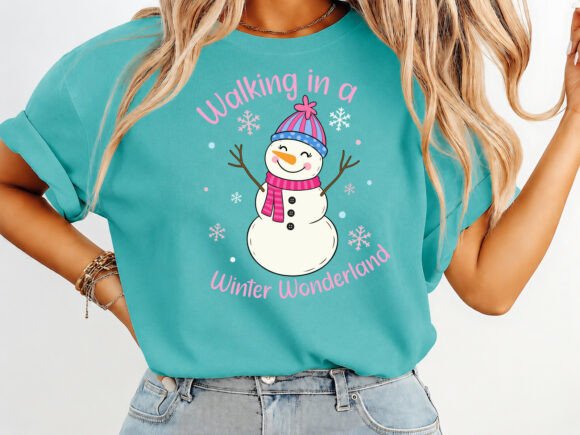 Winter Wonderland T-Shirt Design